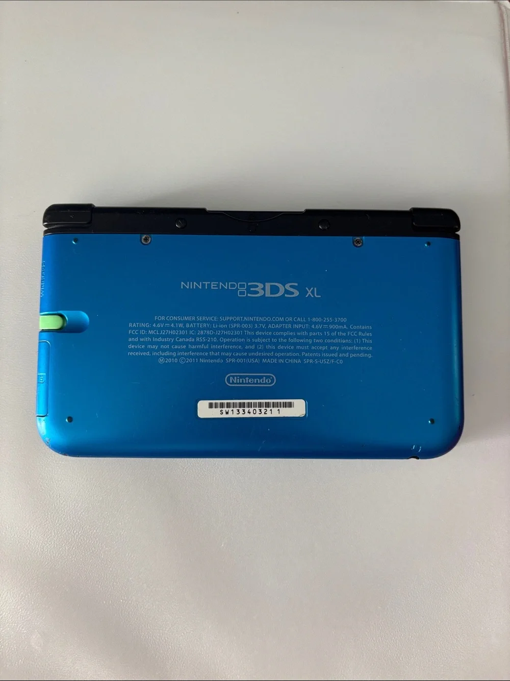 Nintendo compact clamshell